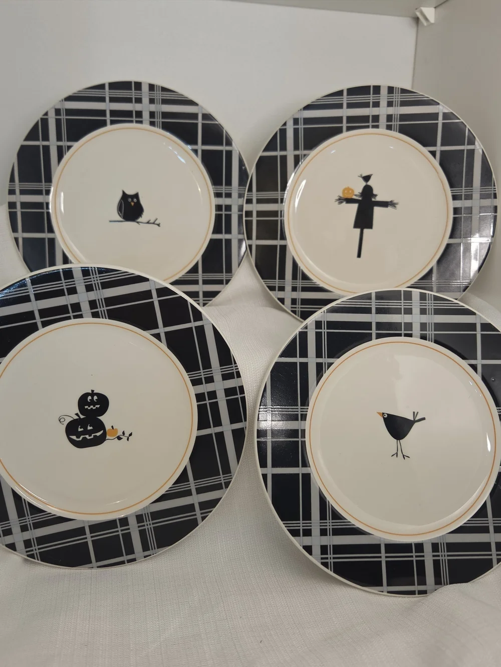 TAG Halloween Plaid Ceramic 7